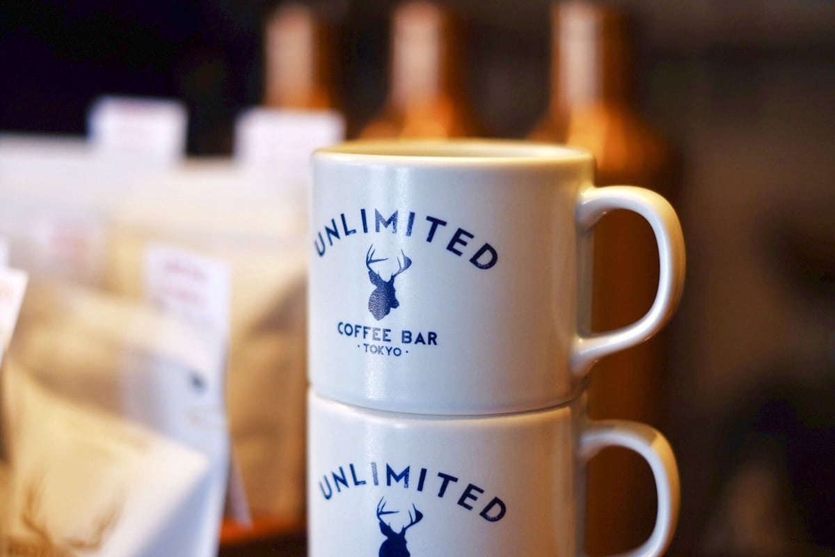 UNLIMITED COFFEE BAR ORIGINAL STUCK MUG / アンリミテ UNLIMITED COFFEE BAR ORIGINAL STUCK MUG / アンリミテ