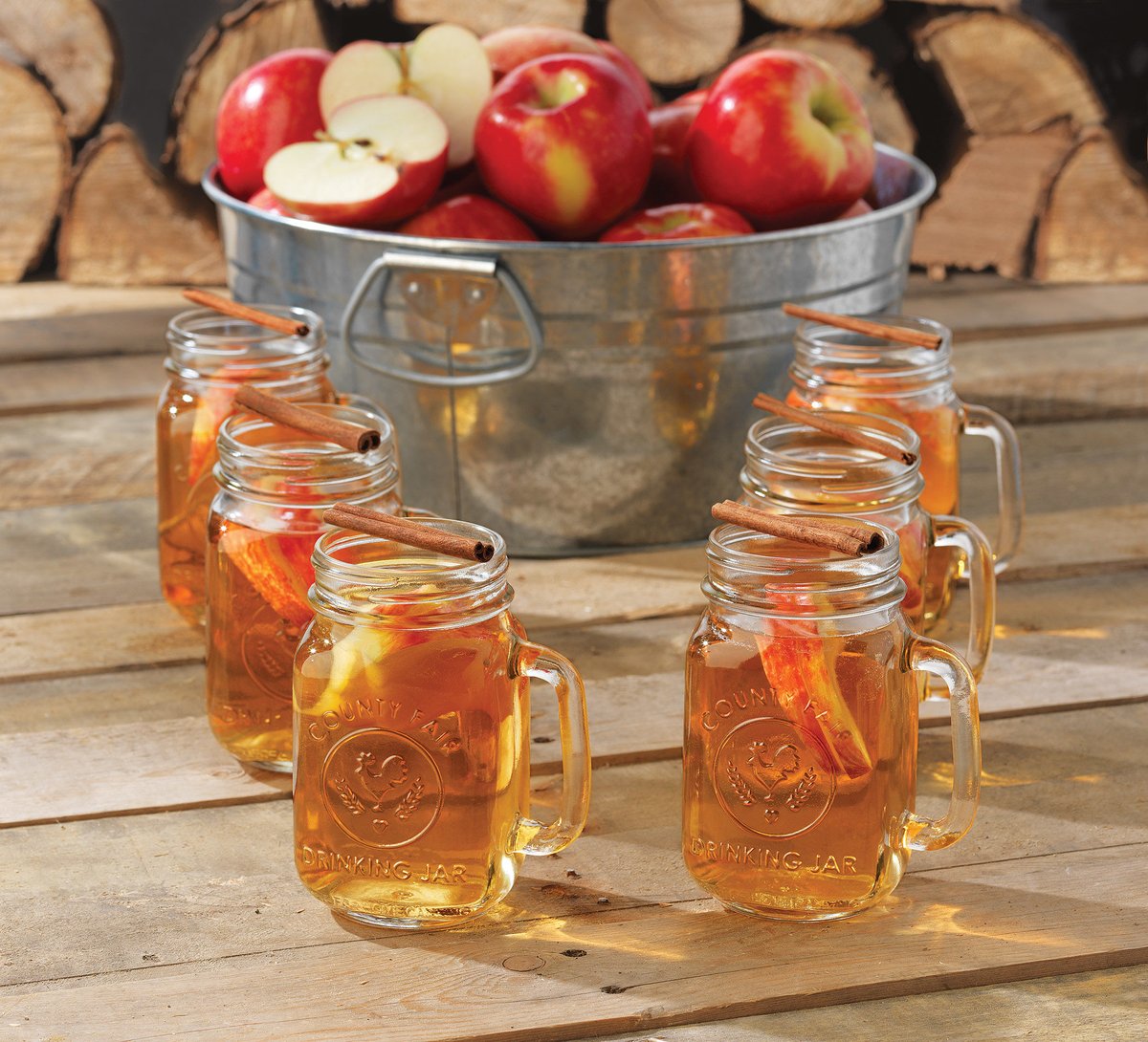 LIBBEY DRINKING JAR 16oz（with GOLD METAL LID） |