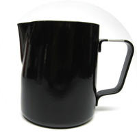 Revolution Stainless Steel Steaming Pitcher 12 oz【BLACK】/レボリューション ステンレスミルクピッチャー12oz 【ブラック】
