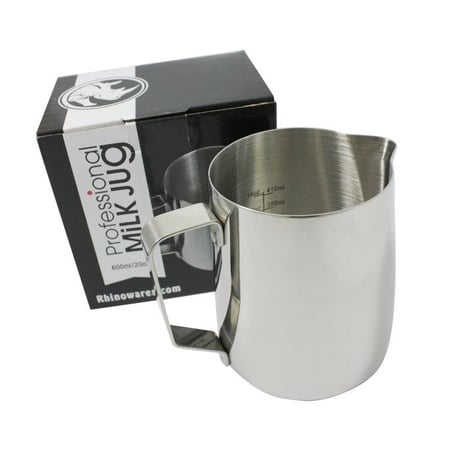 RHINOWARES MILK PITCHER 20oz（with ml/oz lines）