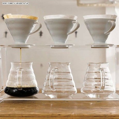 HARIO V60 Ceremic Dripper 1-4 cups（White）/ ハリオ V60透過ドリッパー02セラミック1-4杯用（ホワイト）