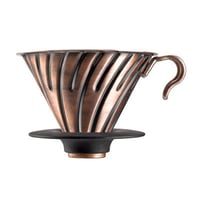 HARIO V60 METAL DRIPPER COPPER (1-4cups) / ハリオV60 メタルドリッパー カパー（1-4杯用）