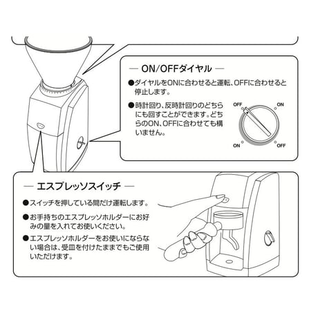 COFFEE GRINDER VARIO-E（Basic Home Use Model）/ 電動コーヒーグラインダー バリオ E