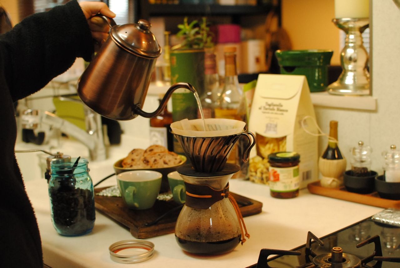 TAKAHIRO DRIP KETTLE 0.9L BRONZE / タカヒロ ドリップケトル