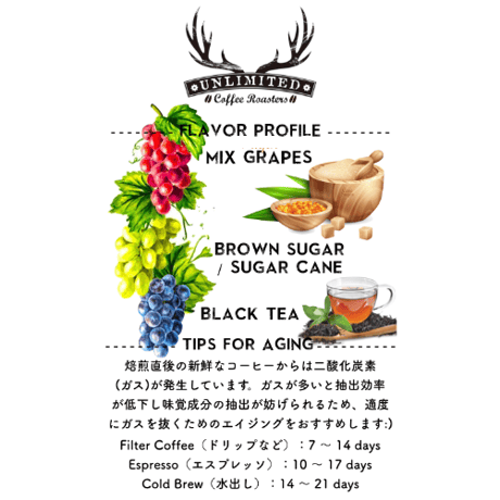 【デカフェ&オーガニック】エチオピア シャキソ  / 【DECAF & ORGANIC】Ethiopia Shakiso 250g