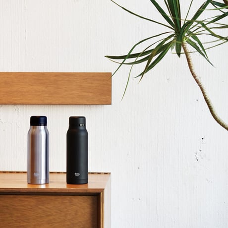 RIVERS Stainless Bottle FLASKER 420ml（シルバー） / リバーズ ステンレスボトル フラスカー 420ml（シルバー）