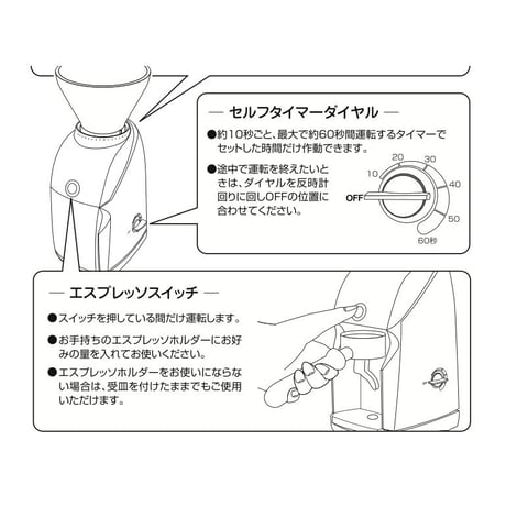 COFFEE GRINDER VARIO-V（High-End Home Use Model）/ 電動コーヒーグラインダー バリオ V