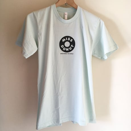 Miss Donut T-shirts (pale blue) S