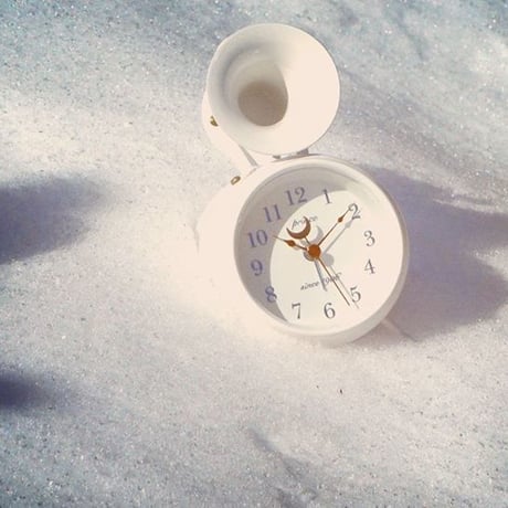 Bugle Clock (First)WH [ビューグルクロック・ファースト WH] WHITE/白