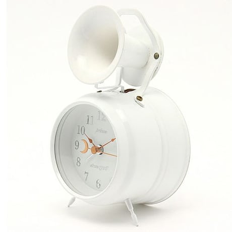 Bugle Clock (First)WH [ビューグルクロック・ファースト WH] WHITE/白