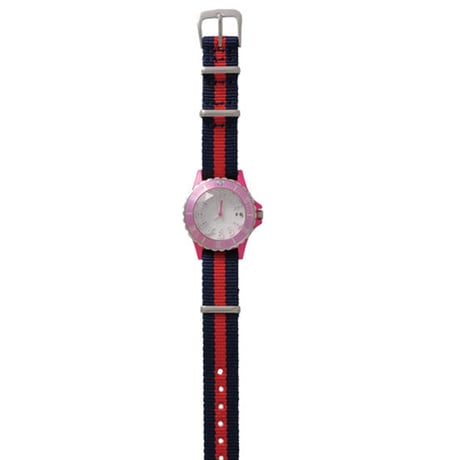 SIRO ENOGU（DIVER）NATO belt / Shocking pink