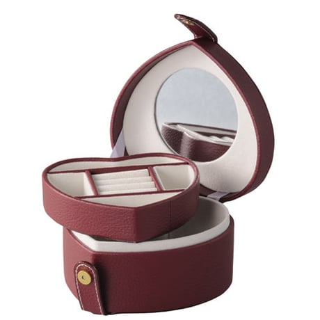 SIRO ENOGU WATCH&JBOX(HEAT) [シロ エノグ ウォッチアンドジュエリーボックス(ハート)] BROWN/ブラウン