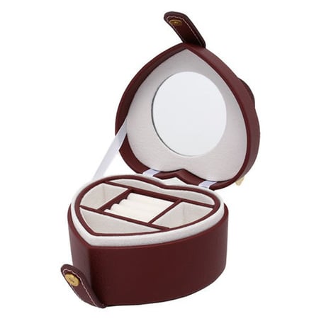SIRO ENOGU WATCH&JBOX(HEAT) [シロ エノグ ウォッチアンドジュエリーボックス(ハート)] BROWN/ブラウン