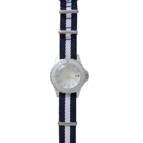 SIRO ENOGU（DIVER）NATO belt / Silver
