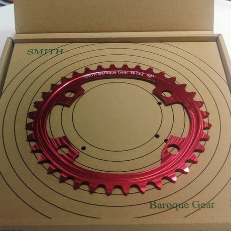 SMITH バロックギア36T+-2{RED}