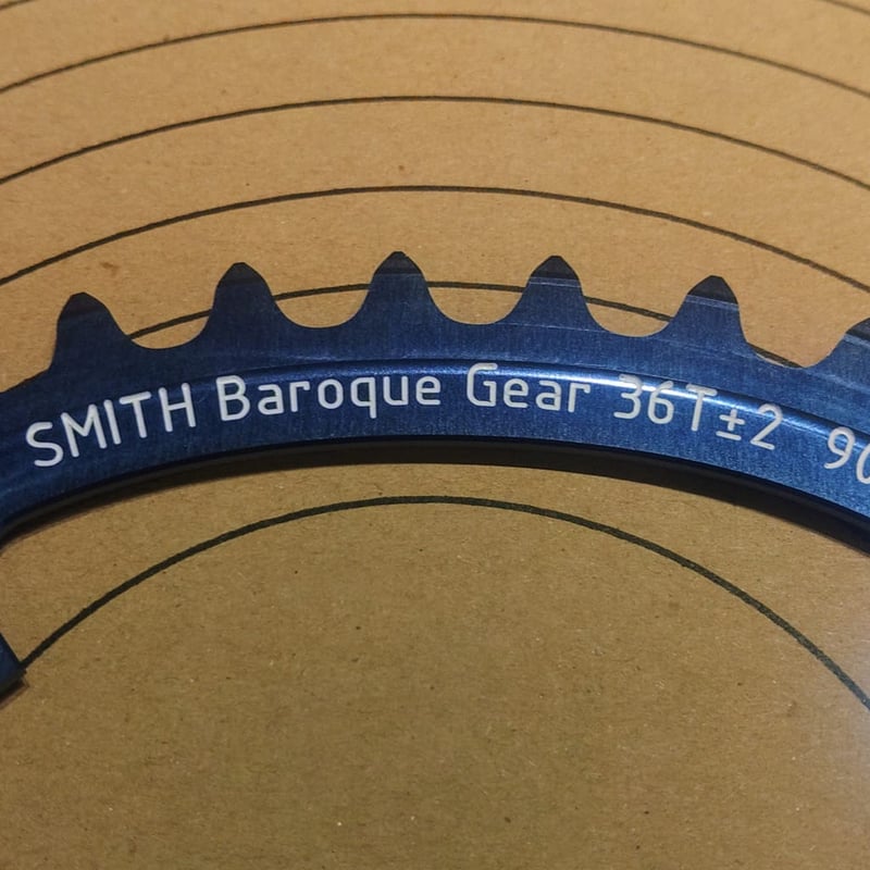 SMITH - 新品未使用　SMITH  バロックギア　36±2 80° 限定色　ブルー SMITH バロックギア36T+-2{BLU} | ペダリストピナレロショップWebストア