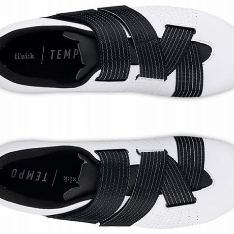 fi'zi:k ( フィジーク ) ビンディングシューズ R5 TEMPO POWERSTRAP ( テンポ パワーストラップ ) ホワイト / ブラック 43/27.7cm