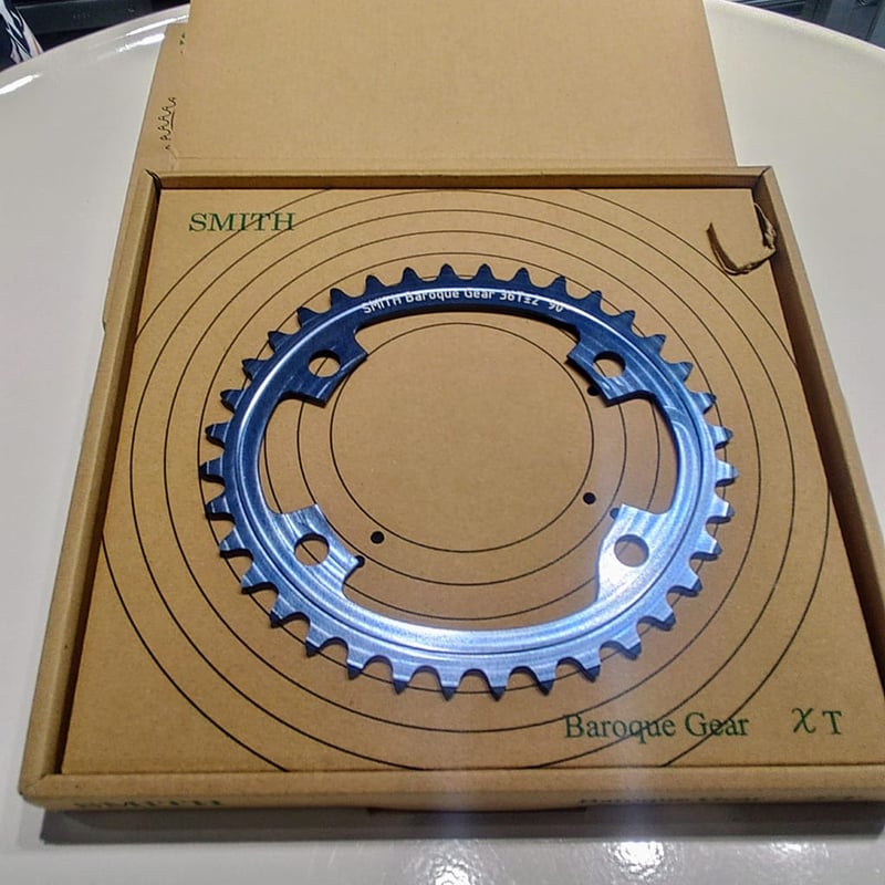 SMITH バロックギア36T+-2{BLU} | ペダリストピナレロショップWebストア