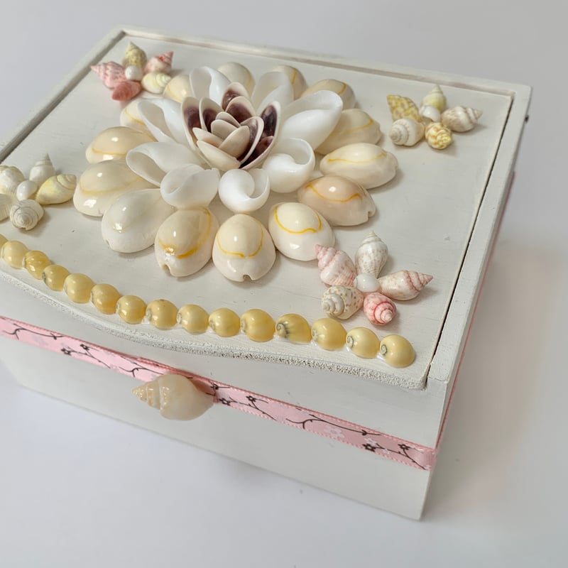 夏休みの工作におすすめ 貝殻宝箱 ボックスキット | shell forest