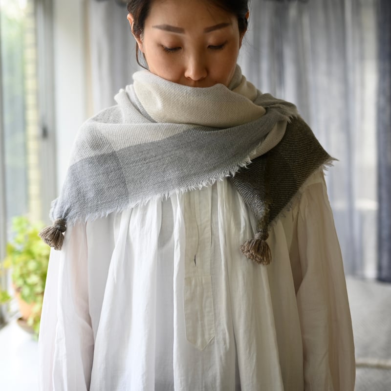 arts&science キャメル　ウール　タッセル　ストール arts&science キャメル ウール タッセル ストール arts&science
