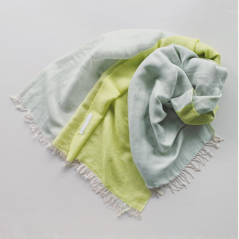 シルク/リネン/アルパカのふたまたストール | COOVA ONLINE SHOP