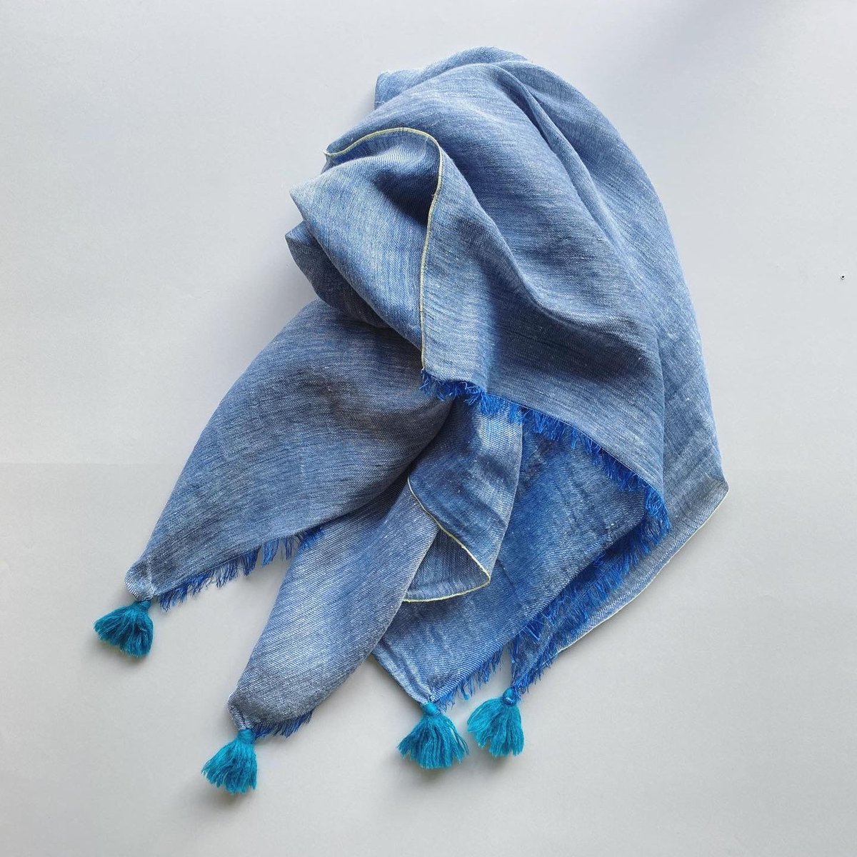 シルク/リネン タッセルストール | COOVA ONLINE SHOP