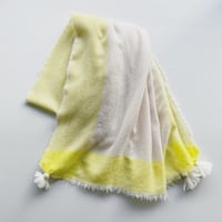 Wool Chambray Tassel Stole