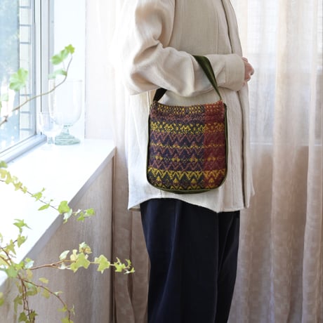 Velvet-Trim Bag