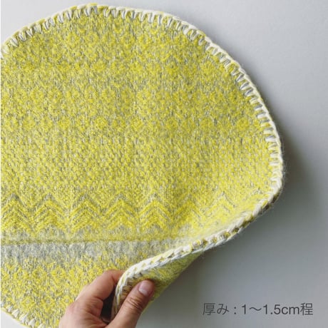 COOVAⒸ トライバルラグ [Φ35cm]