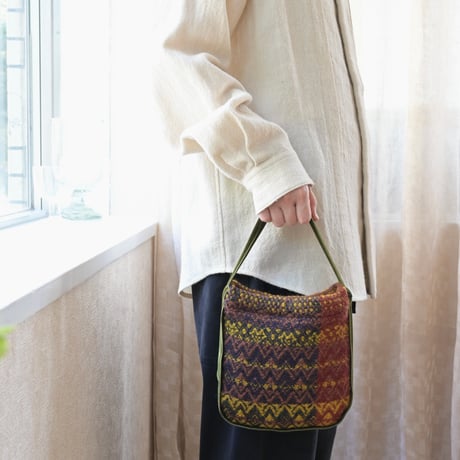 Velvet-Trim Bag