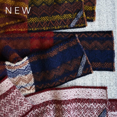 COOVA 起毛タータンチェックストール