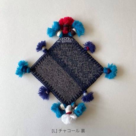 COOVAⒸ タッセル付き民族コースター