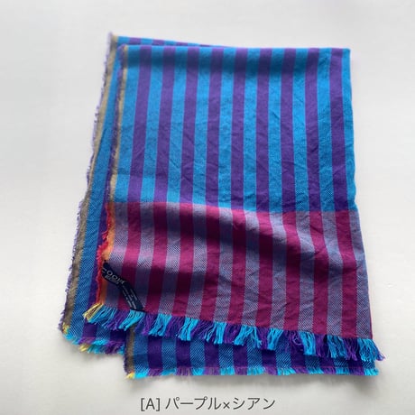 ミックスカラースカーフ [ストライプ]