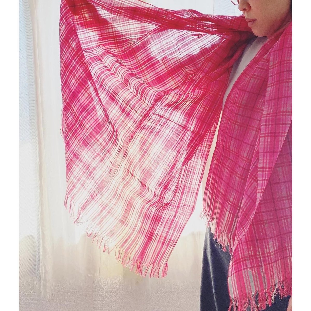 COOVA 起毛タータンチェックストール CATEGORY Stole | COOVA ONLINE SHOP
