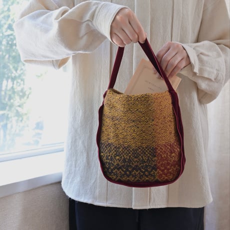 Velvet-Trim Bag