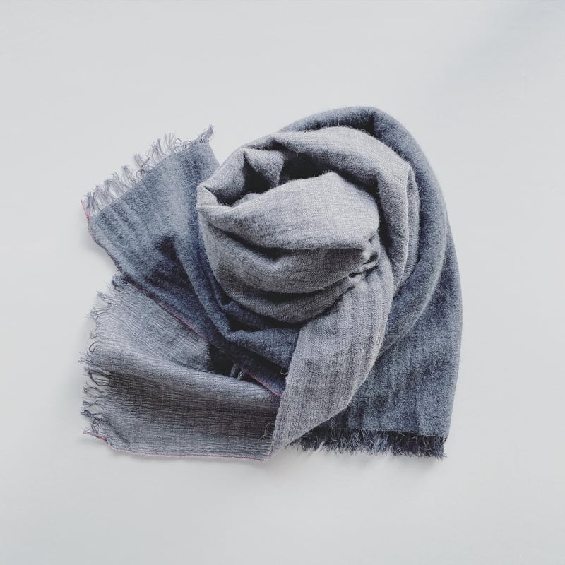 シルク/アルパカのスリットストール | COOVA ONLINE SHOP
