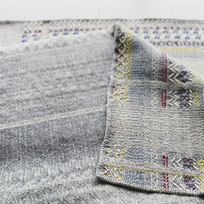 coova＊民族ラグ　イエロー coova＊民族ラグイエロー