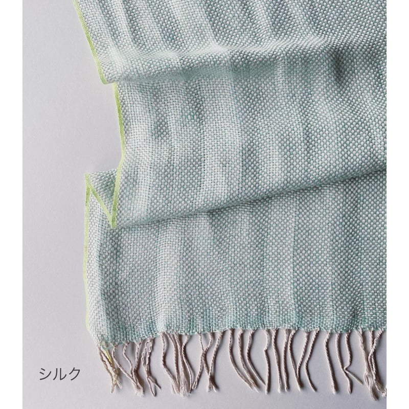 シルク/リネン/アルパカのふたまたストール | COOVA ONLINE SHOP