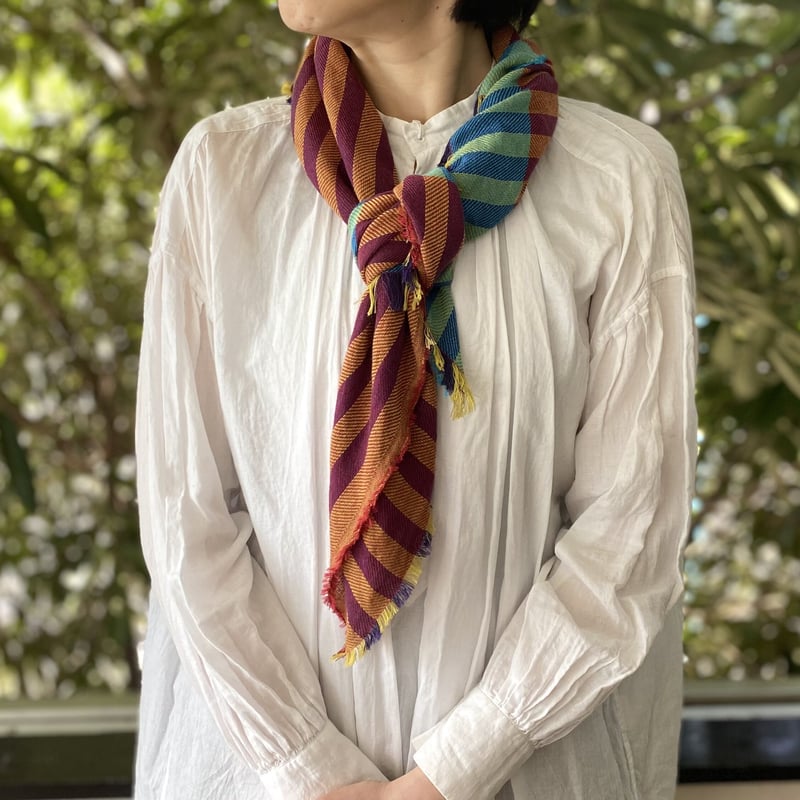 ミックスカラースカーフ [ストライプ] | COOVA ONLINE SHOP