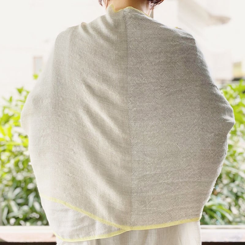 シルク/リネン/アルパカのふたまたストール | COOVA ONLINE SHOP