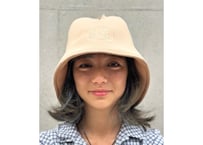 🔴良質蒸温🔴 刺繍入り! ベージュ 凄い断熱性 Lサイズ✅合皮 スエード マイクロファイバー & 次世代 3層構造 ポリエステル・メッシュ素材 特大サイズ! サウナハット