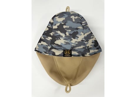 メッシュ君セット 😋 迷彩 トリプル!! 2色 超特大🔴Lサイズ! & Mサイズ! 3枚重 ✅次世代 3層構造 ポリエステル・メッシュ素材 サウナハット リバーシブル