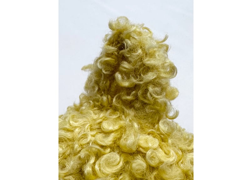 2色あり 🐩プードル ボア🐩 素材 次世代 3層構造 ポリエステル