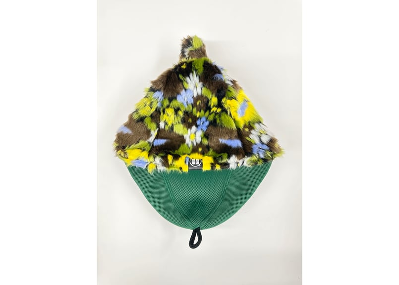 全 4色あり 🌼 フラワー 🌼 フェイクファー 素材 次世代 3層構造