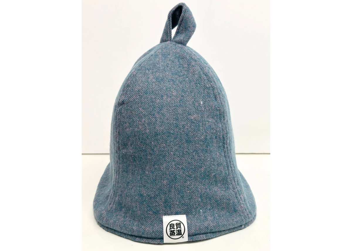 グリーン イタリア製 ウール & メッシュ素材 特大サイズ ベストサウナハット 🟢 グリーン 🟢 イタリア製 ウール & 次世代 3層構造