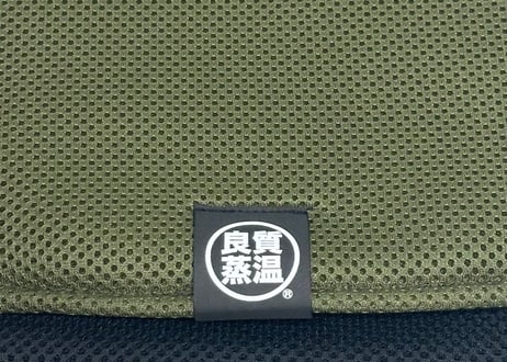 ハード カーキ & ブラック ✅ダブル!! 次世代 3層構造 ポリエステル・メッシュ素材 特大サイズ! サウナハット リバーシブル オリジナル商品 男女兼用 ゆったり