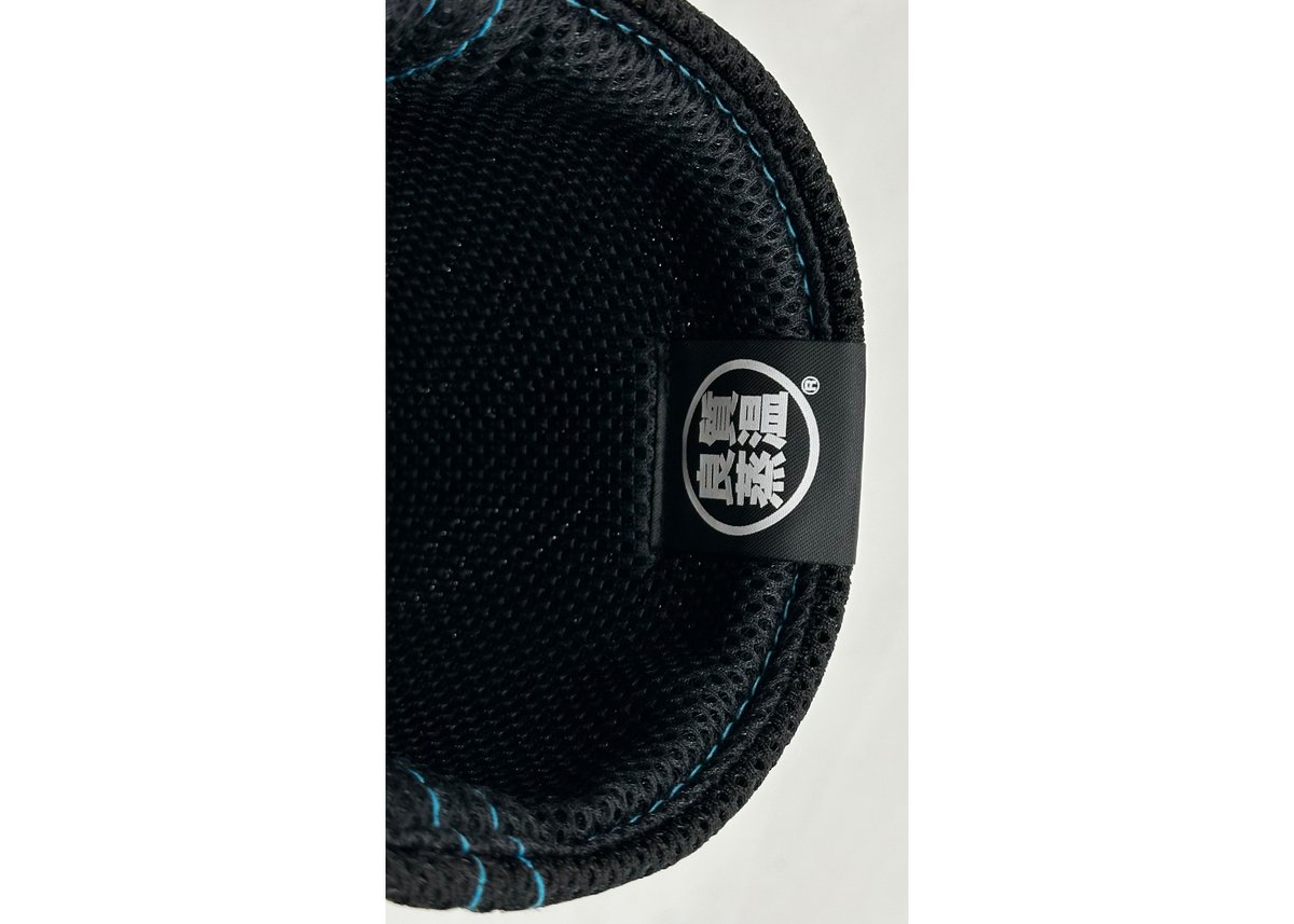 ハード ブラック 🔵ブルー ステッチ ✓ダブル!! 次世代 3層構造