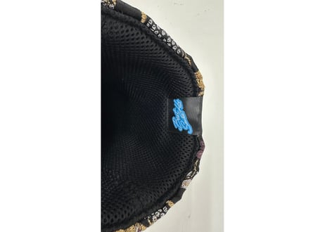 👘 着物生地 👘 和柄 トリプル仕立て! 3枚重ね 厚手メッシュ! ✅メッシュ素材 サウナハット  Japanese pattern