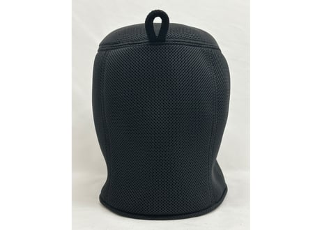 Black 東京ホテイソン たけるさん チョイス 世界初! Sauna Armor ハード&ソフト フルフェイス 虚無僧君メッシュ ✅ダブル!! サウナハット