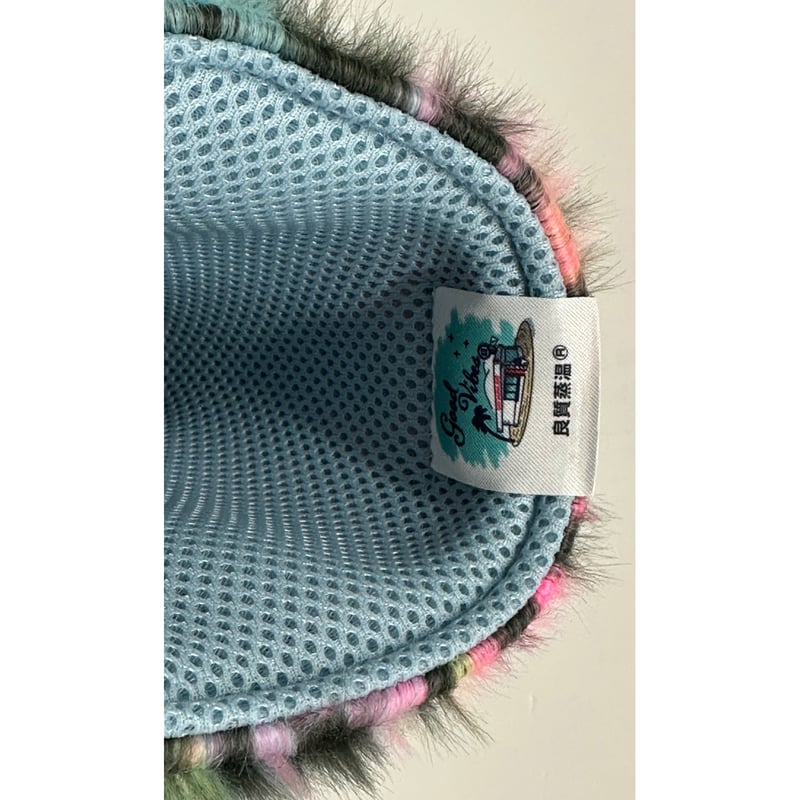 再販! 豹柄 フェイクファー素材 メッシュ ベスト サウナハット 良質蒸